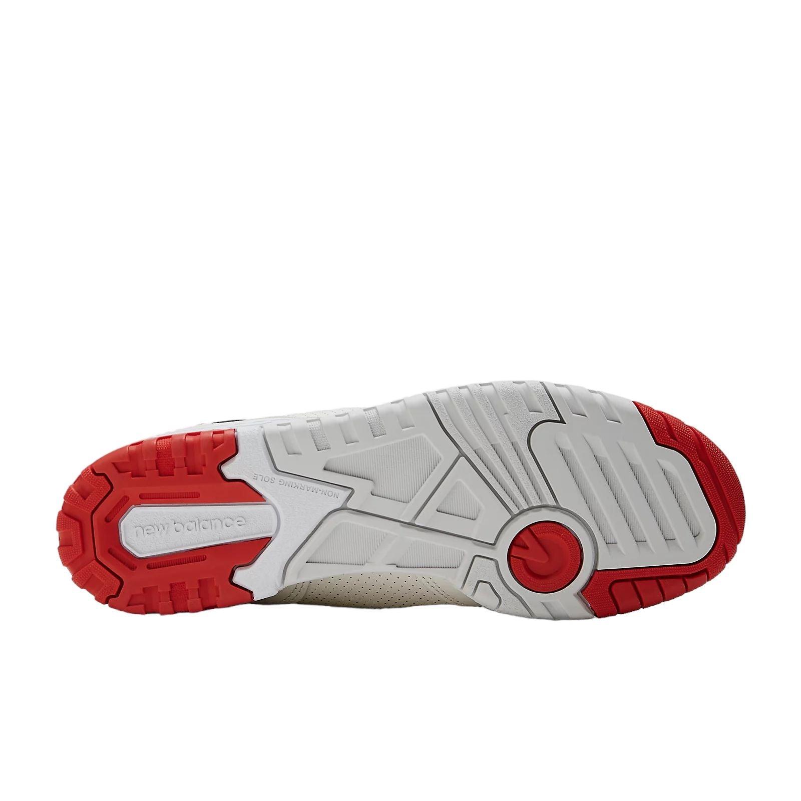New Balance | Scarpe 550 Sea Salt/True Red/Black - Fabbrica Ski Sises