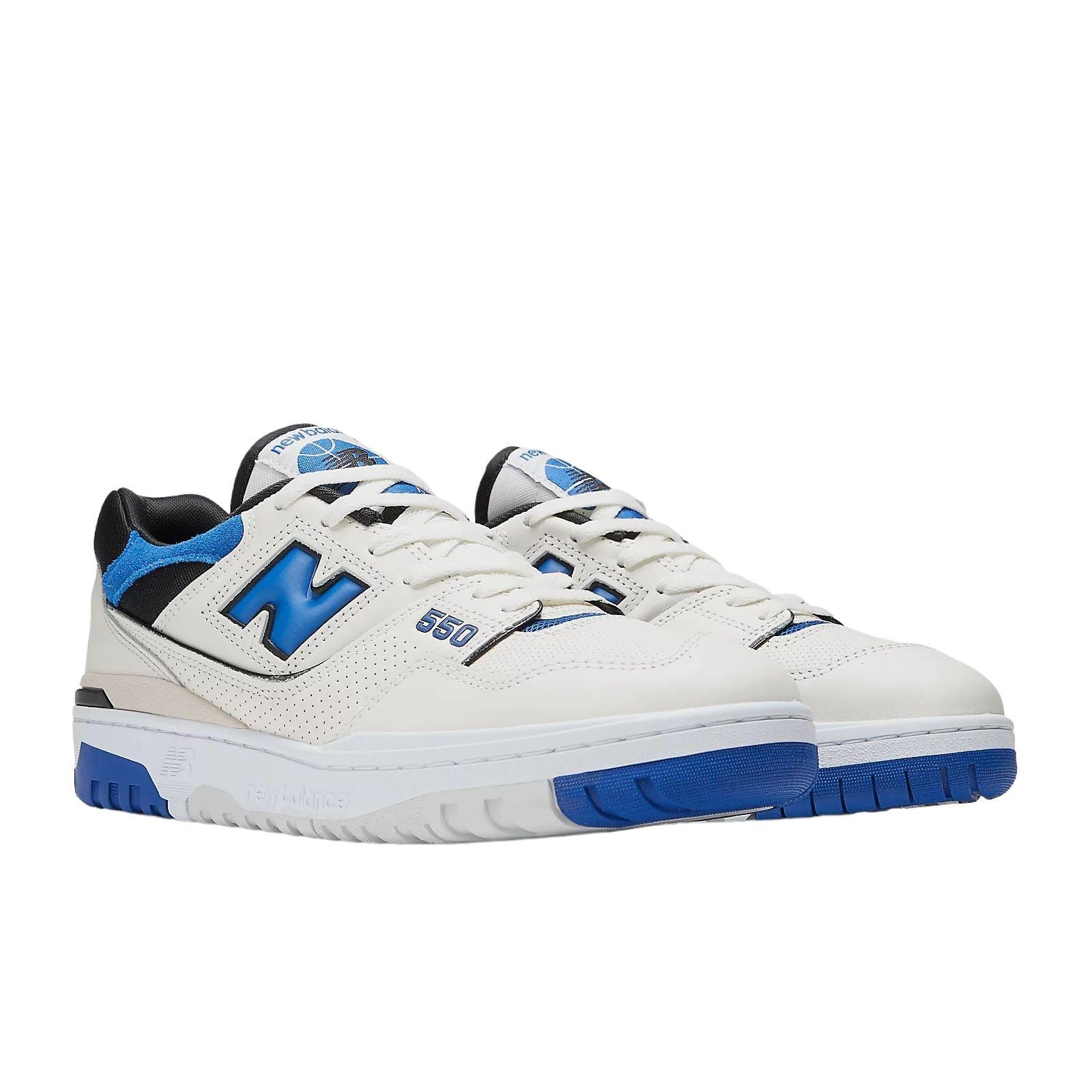 New Balance | Scarpe 550 Uomo Sea Salt/Team Royal/Black - Fabbrica Ski Sises