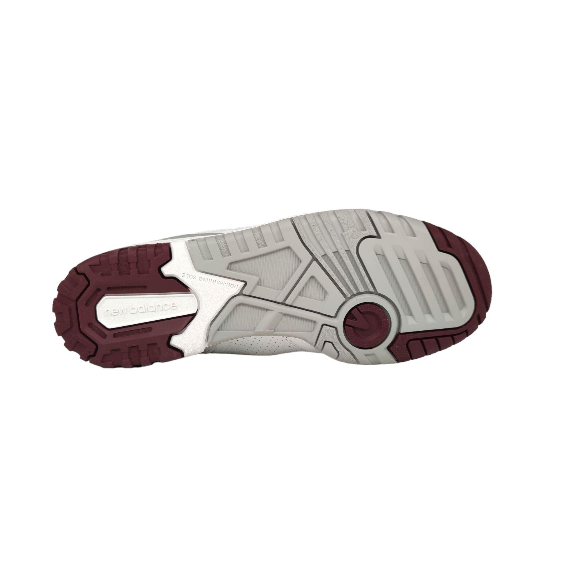 New Balance | Scarpe 650 White/Bordeaux - Fabbrica Ski Sises