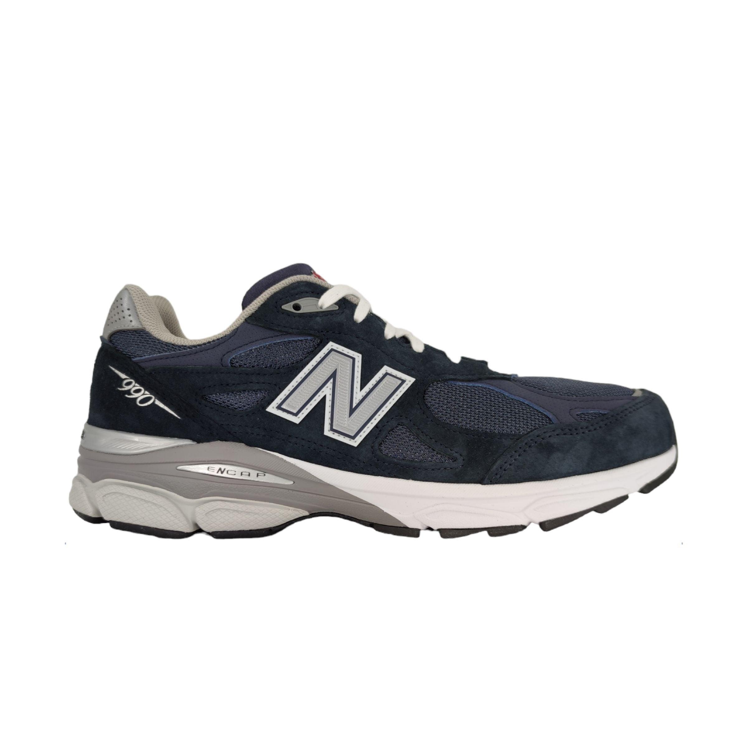 New Balance | Scarpe 990v5 Core Uomo Navy/Silver - Fabbrica Ski Sises
