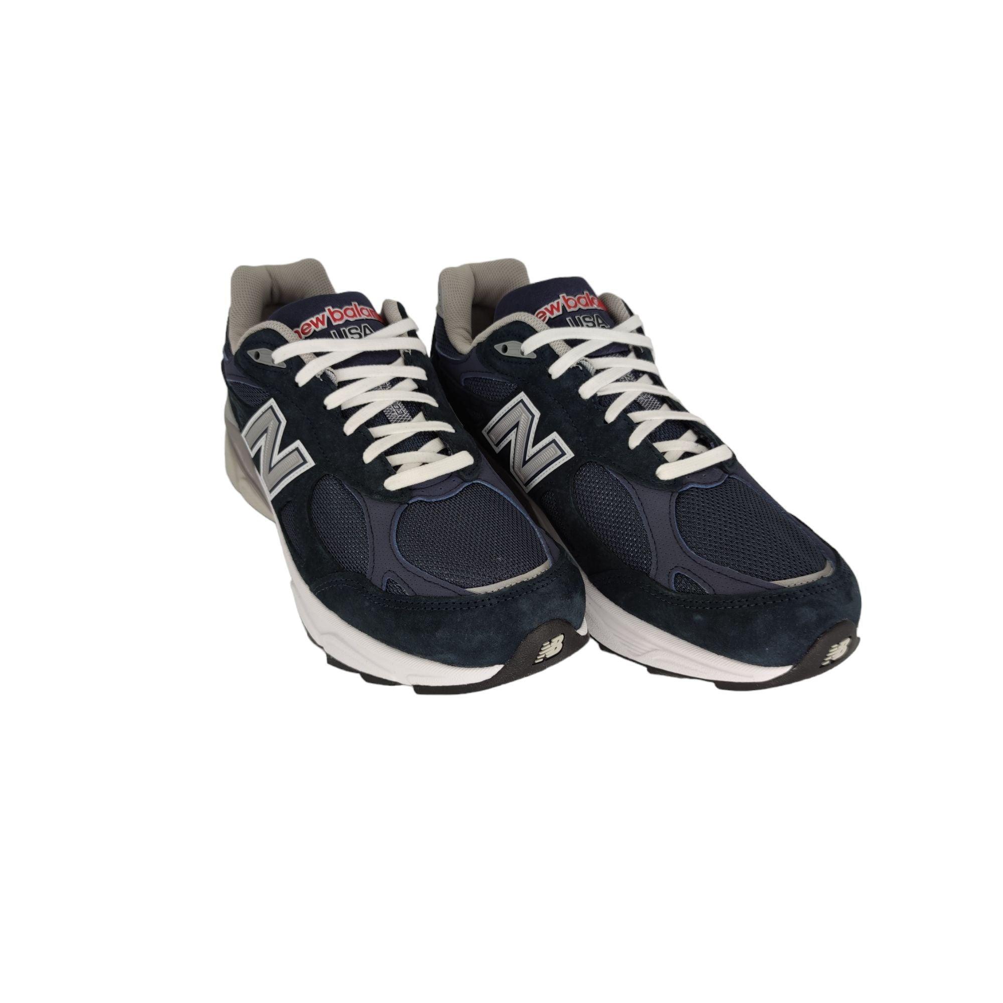 New Balance | Scarpe 990v5 Core Uomo Navy/Silver - Fabbrica Ski Sises