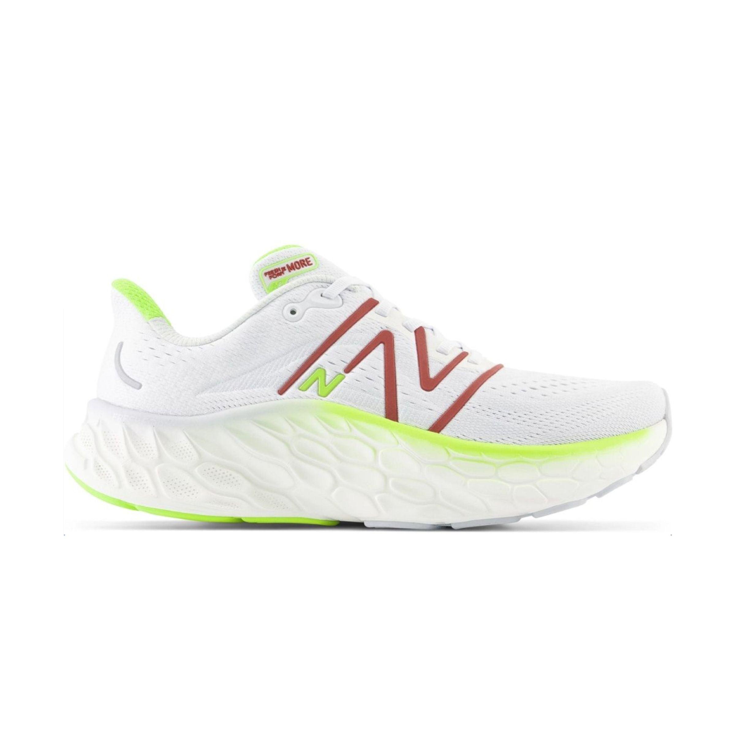 New Balance | Scarpe Fresh Foam X More v4 Uomo Quartz Grey/Yellow - Fabbrica Ski Sises