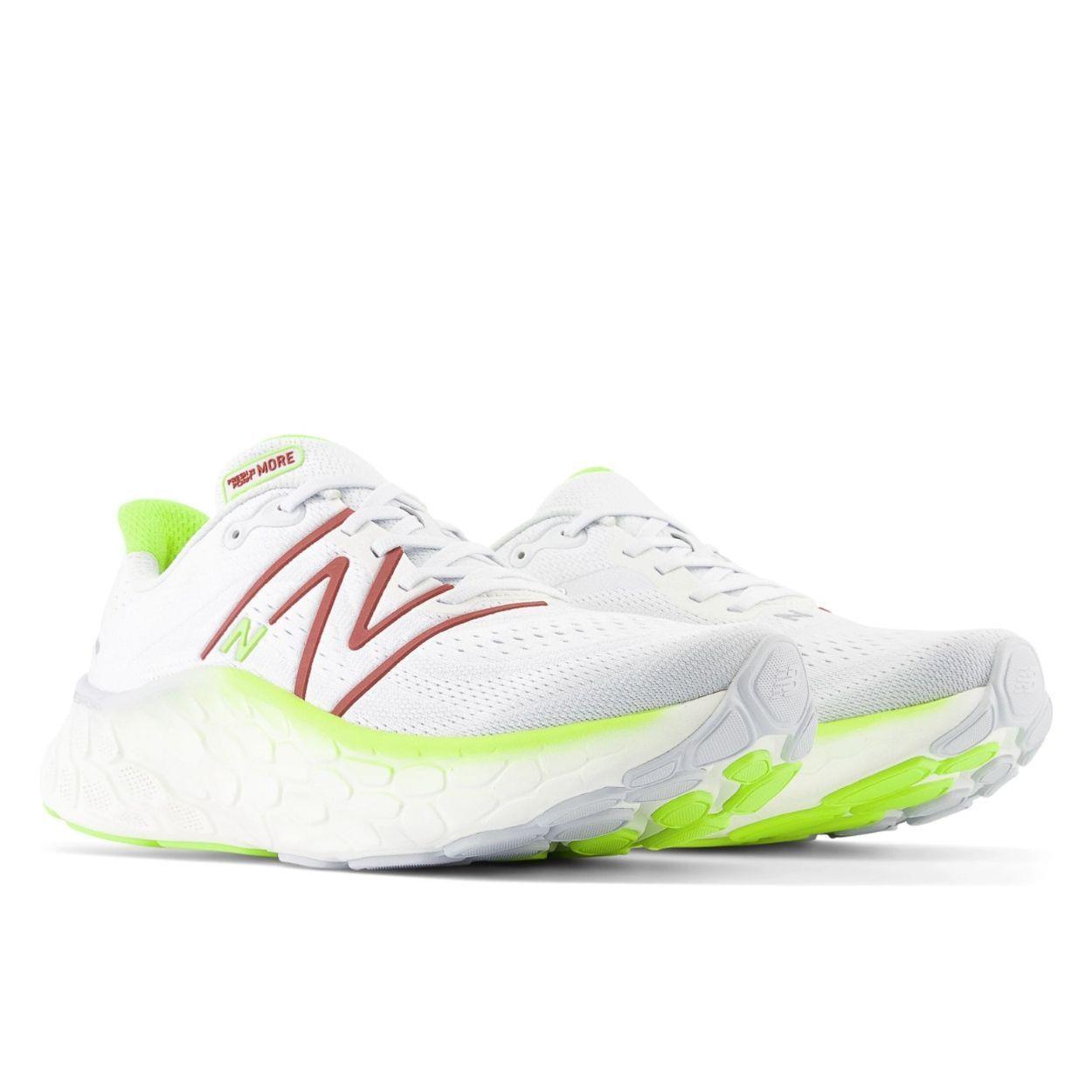 New Balance | Scarpe Fresh Foam X More v4 Uomo Quartz Grey/Yellow - Fabbrica Ski Sises