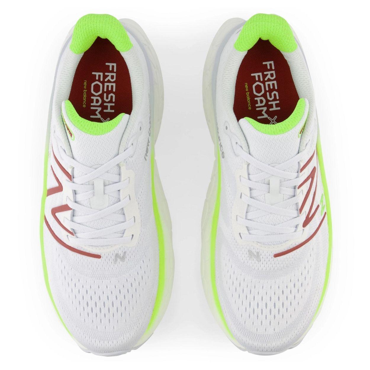 New Balance | Scarpe Fresh Foam X More v4 Uomo Quartz Grey/Yellow - Fabbrica Ski Sises