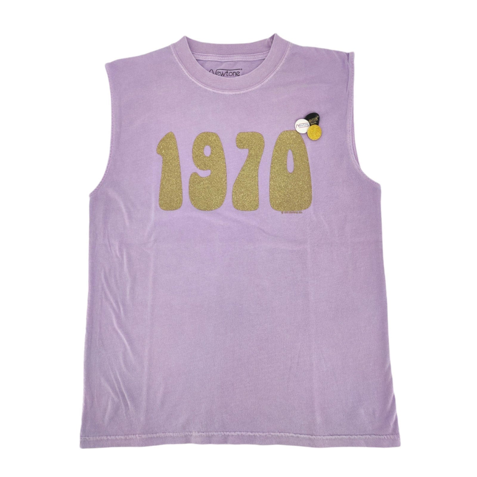 Newtone | Canotta 1970 Biker Donna Lilac - Fabbrica Ski Sises