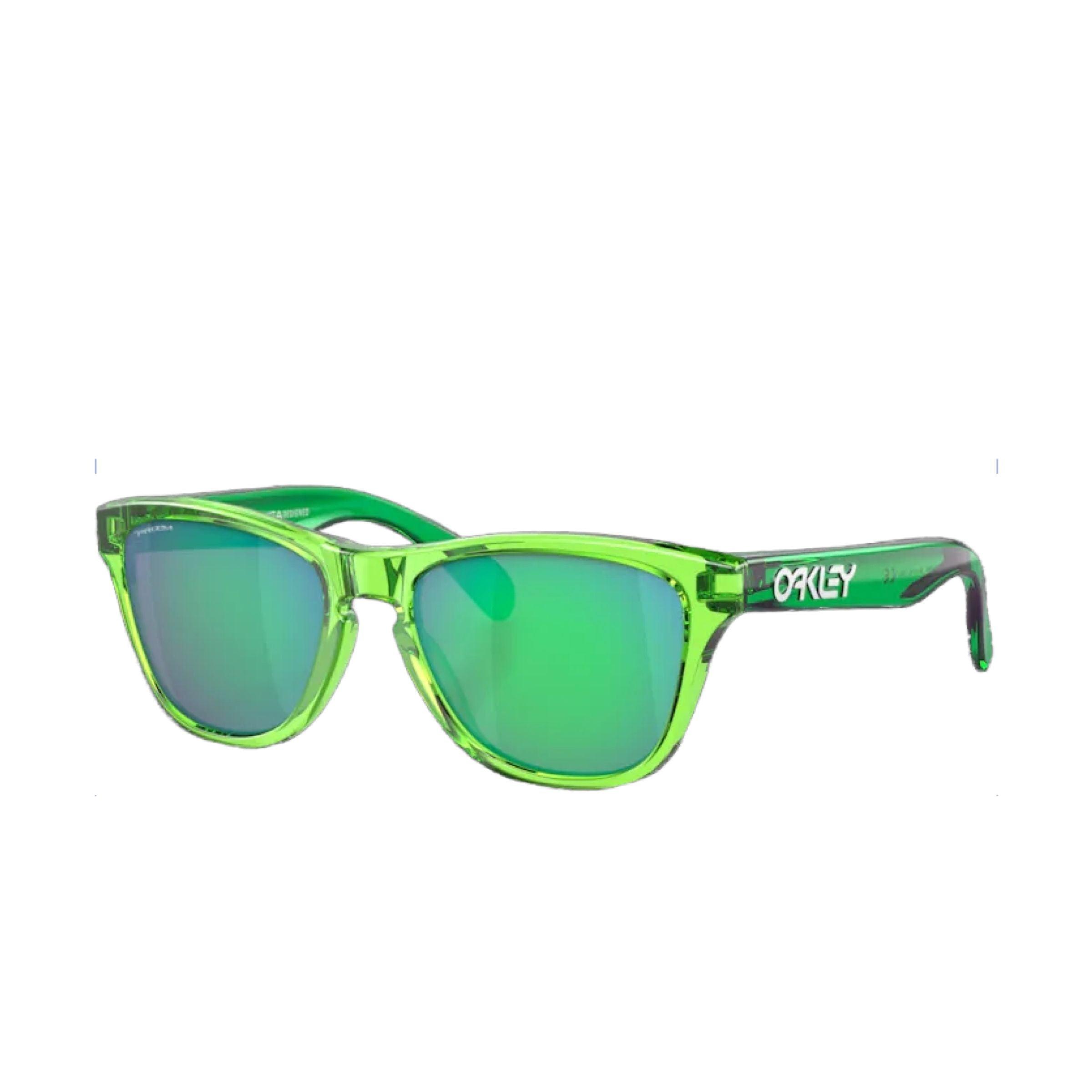 Oakley | Occhiali Frogskins XXS Junior Acid Green/Prizm Jade - Fabbrica Ski Sises