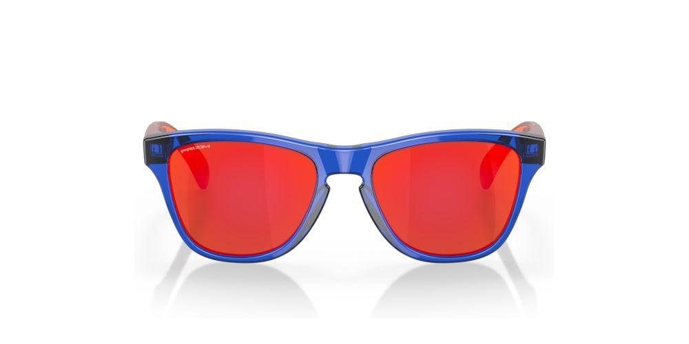Oakley | Occhiali Frogskins XXS Junior Crystal Blue/Prizm Ruby - Fabbrica Ski Sises