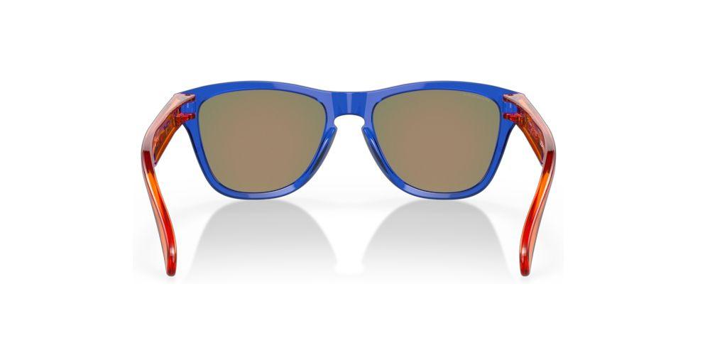 Oakley | Occhiali Frogskins XXS Junior Crystal Blue/Prizm Ruby - Fabbrica Ski Sises