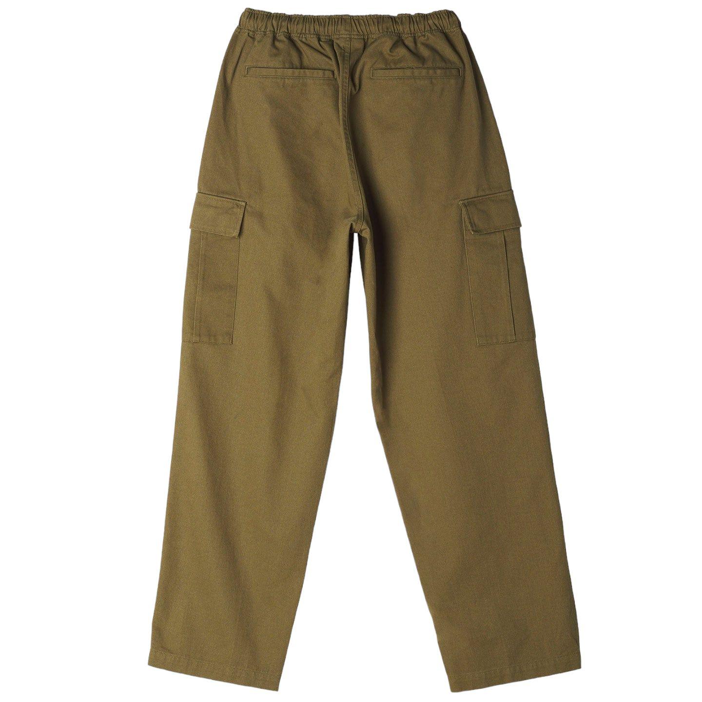 Obey | Pantaloni Easy Ripstop Cargo Uomo Field Green - Fabbrica Ski Sises