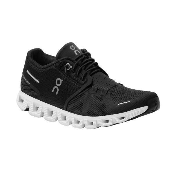 On Running | Scarpe Cloud 5 Donna Black/White - Fabbrica Ski Sises