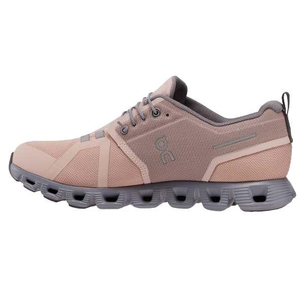 On Running | Scarpe Cloud 5 Waterproof Donna Rose/Fossil - Fabbrica Ski Sises
