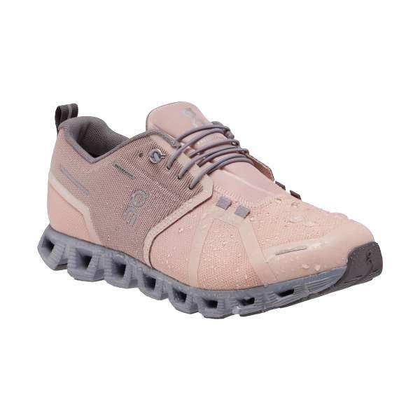 On Running | Scarpe Cloud 5 Waterproof Donna Rose/Fossil - Fabbrica Ski Sises