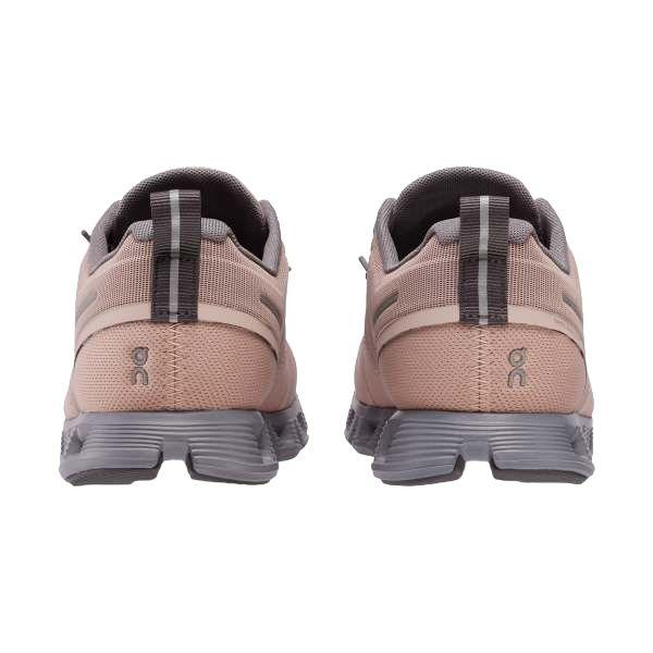 On Running | Scarpe Cloud 5 Waterproof Donna Rose/Fossil - Fabbrica Ski Sises