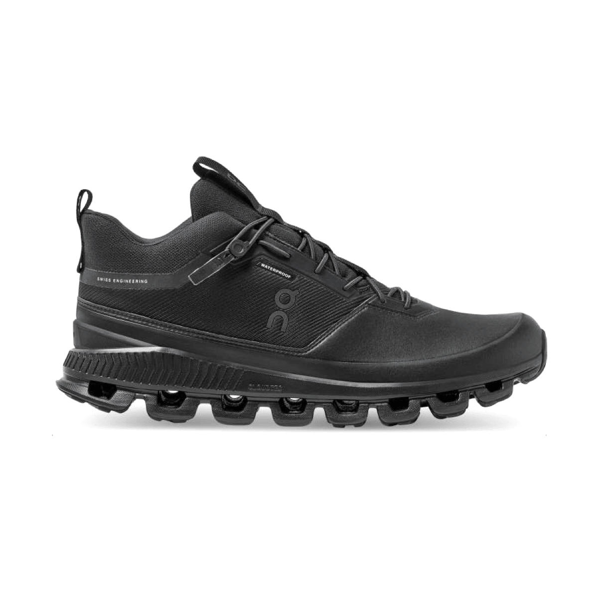 On Running | Scarpe Cloud Hi Waterproof Donna Nere - Fabbrica Ski Sises