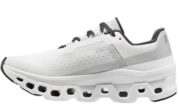 On Running | Scarpe Cloudmonster Donna Undyed White/White - Fabbrica Ski Sises