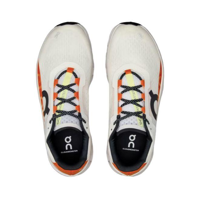 On Running | Scarpe Cloudmonster Uomo Undyed White/Flame - Fabbrica Ski Sises