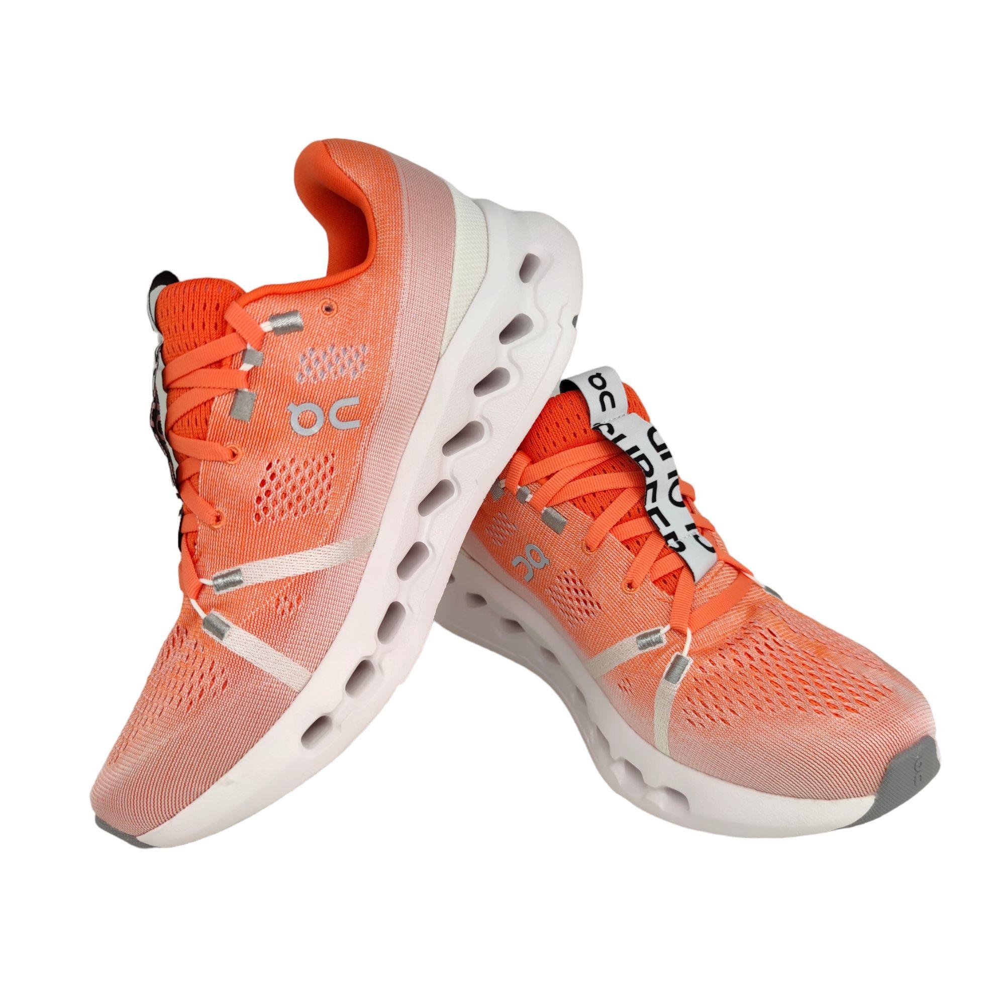 On Running | Scarpe Cloudsurfer Uomo Flame/White - Fabbrica Ski Sises