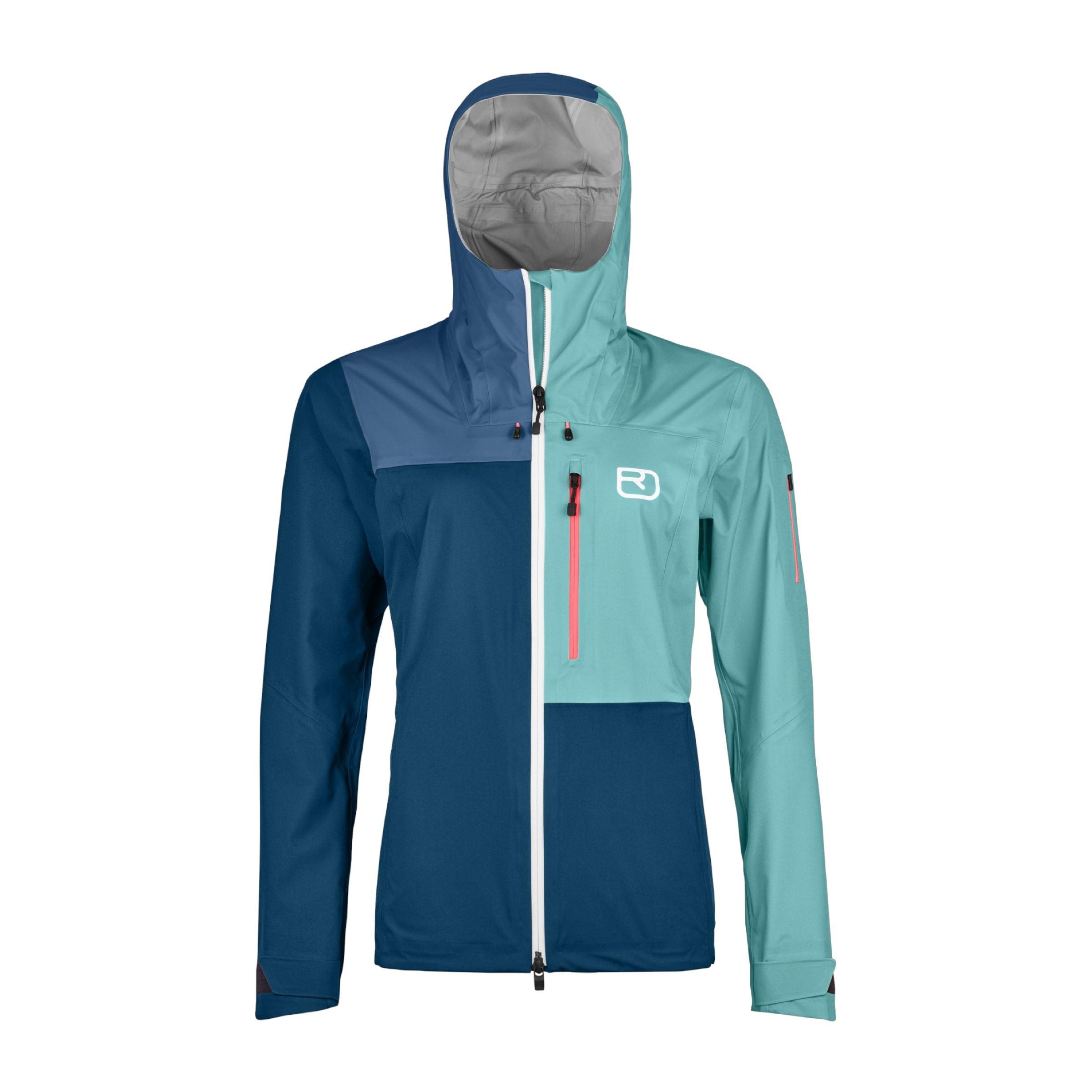 Ortovox | Giacca 3L Ortler Donna Petrol Blue - Fabbrica Ski Sises