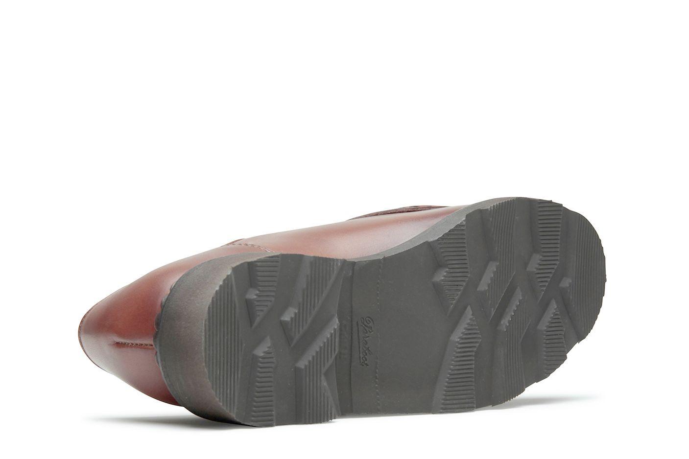 Paraboot | Scarpe Michael Donna Lisse Marron - Fabbrica Ski Sises