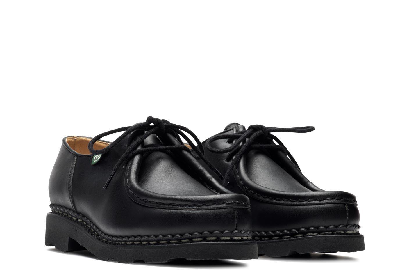 Paraboot | Scarpe Michael Donna Lisse Noir - Fabbrica Ski Sises