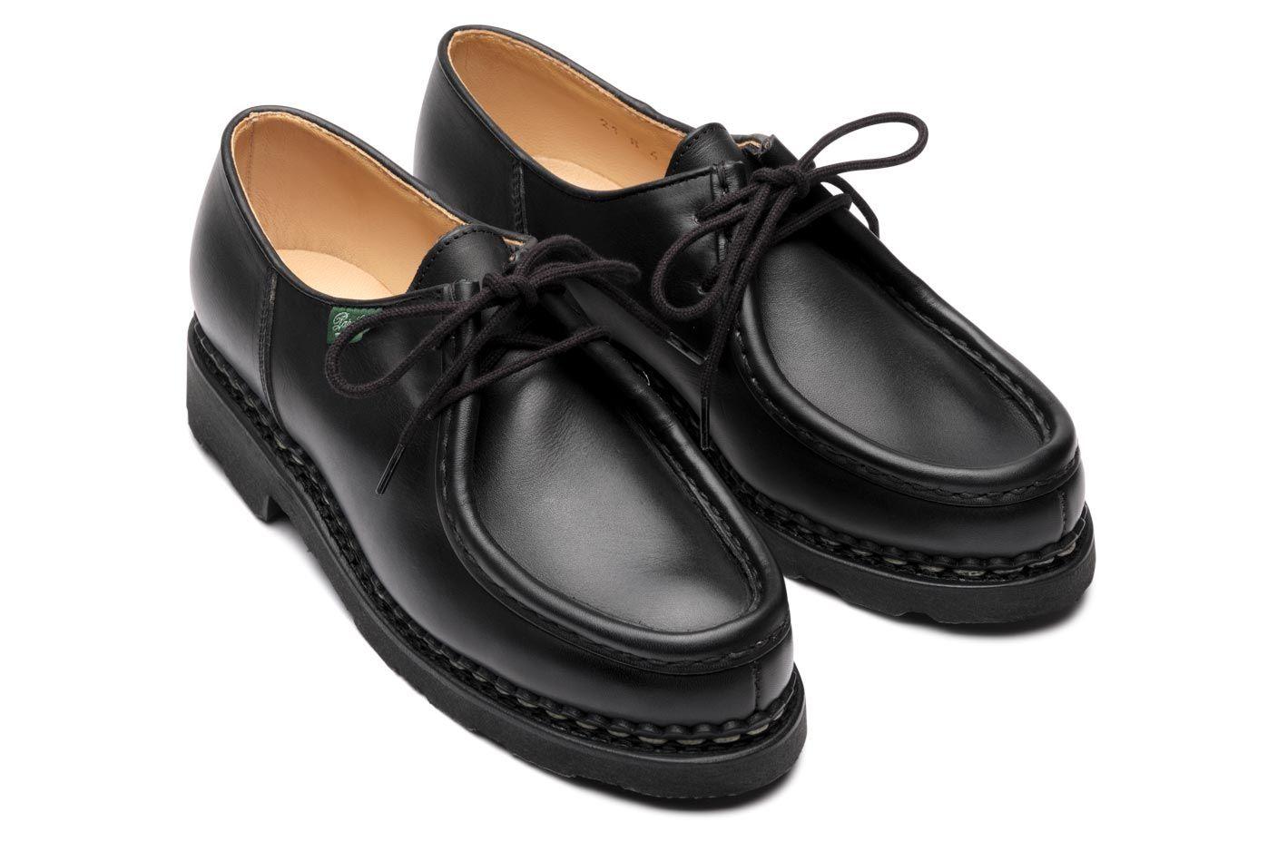 Paraboot | Scarpe Michael Donna Lisse Noir - Fabbrica Ski Sises