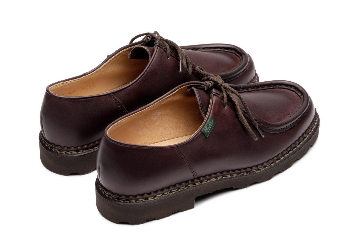 Paraboot | Scarpe Michael Uomo Lisse Café - Fabbrica Ski Sises