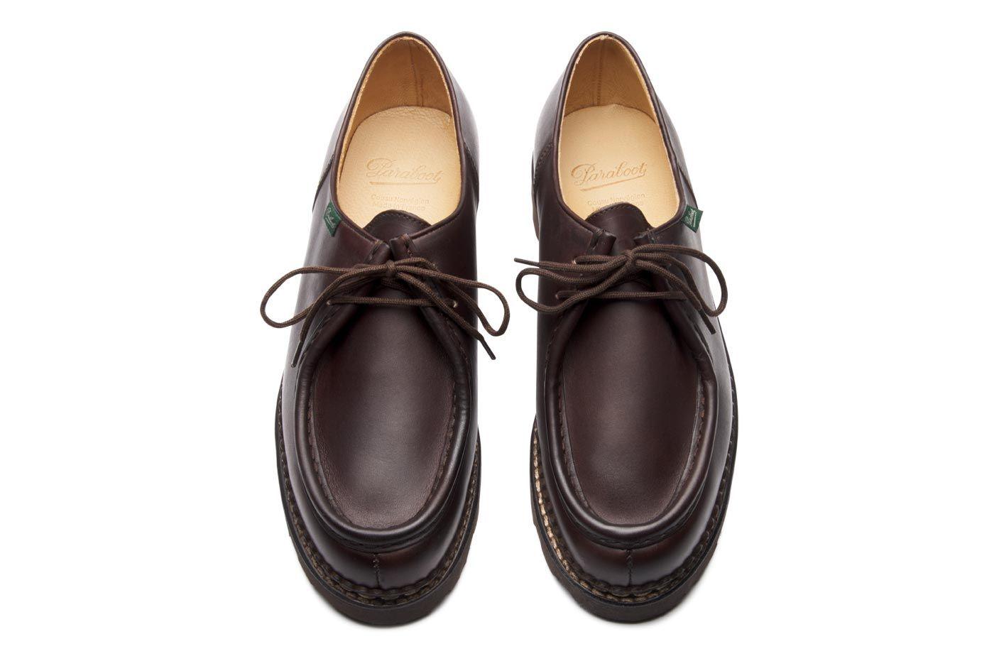 Paraboot | Scarpe Michael Uomo Lisse Café - Fabbrica Ski Sises