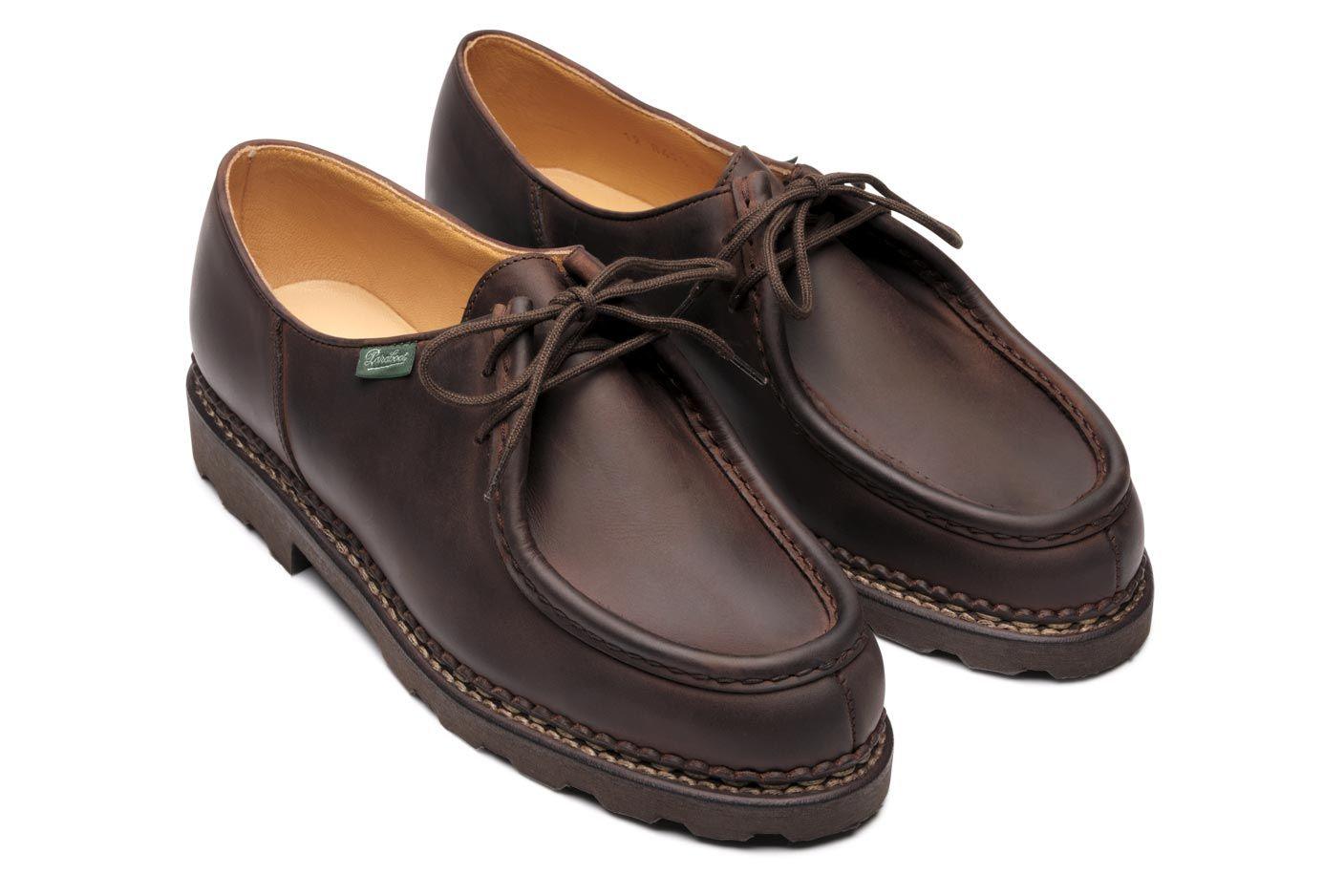 Paraboot | Scarpe Michael Uomo Nubuck Gringo - Fabbrica Ski Sises