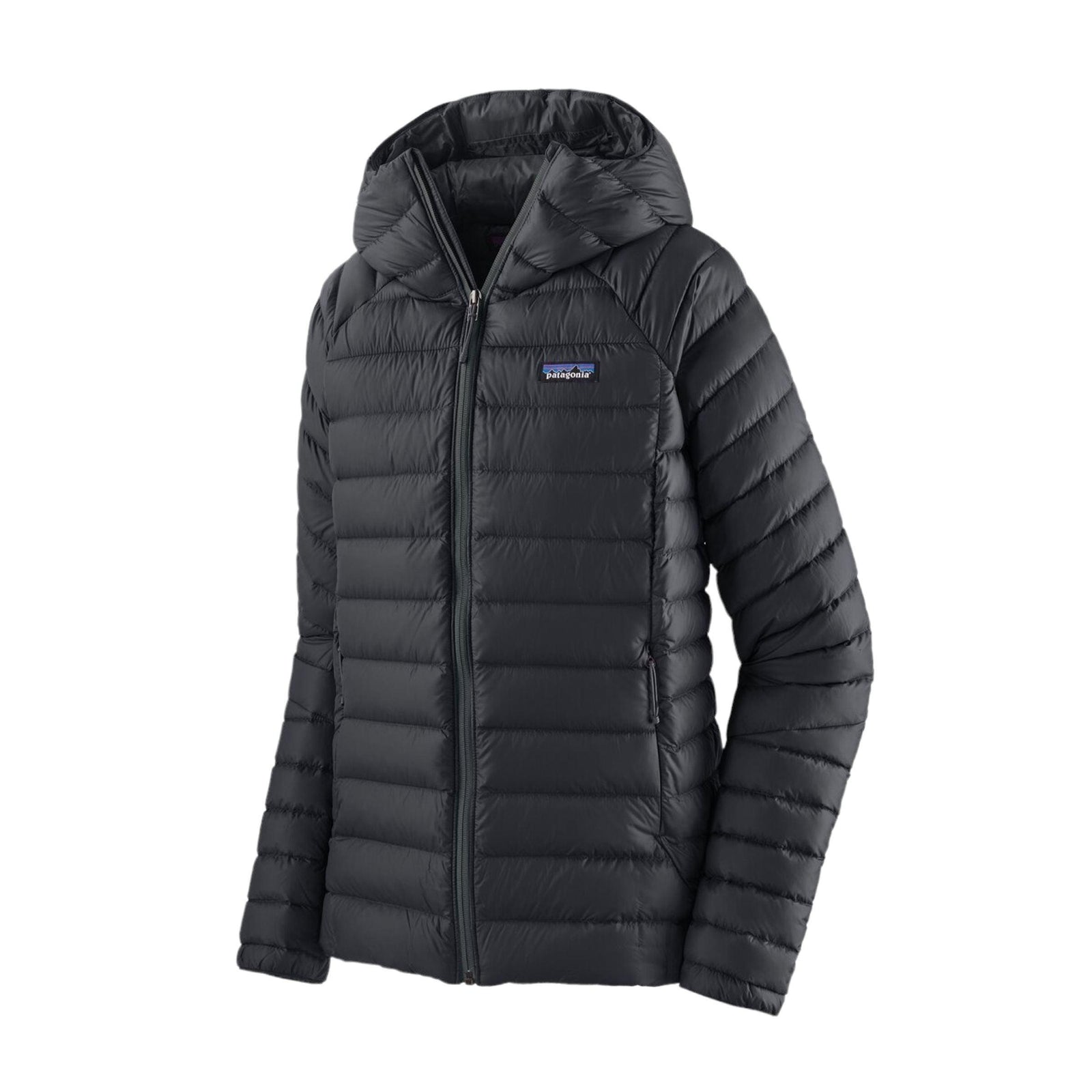Patagonia | Down Sweater Hoody Woman Black - Fabbrica Ski Sises