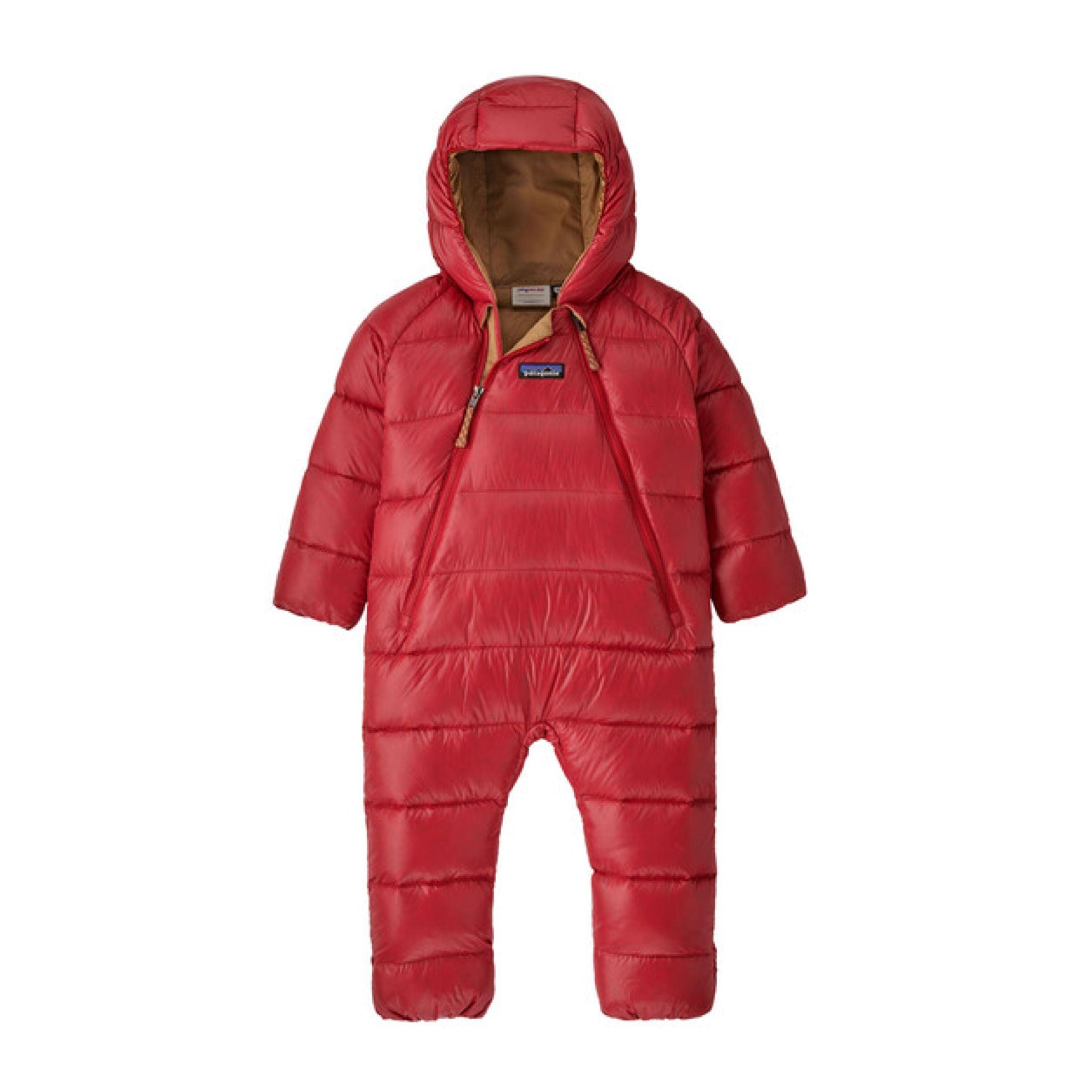 Patagonia | Giacca Infant Hi-Loft Down Sweater Bunting Junior Touring Red - Fabbrica Ski Sises