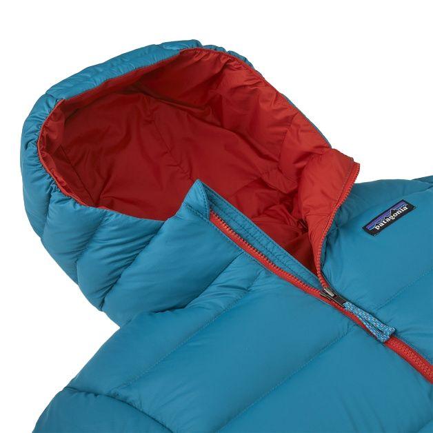 Patagonia | Giacca Kids' Hi-Loft Down Hoody Bambino Wavy Blue - Fabbrica Ski Sises