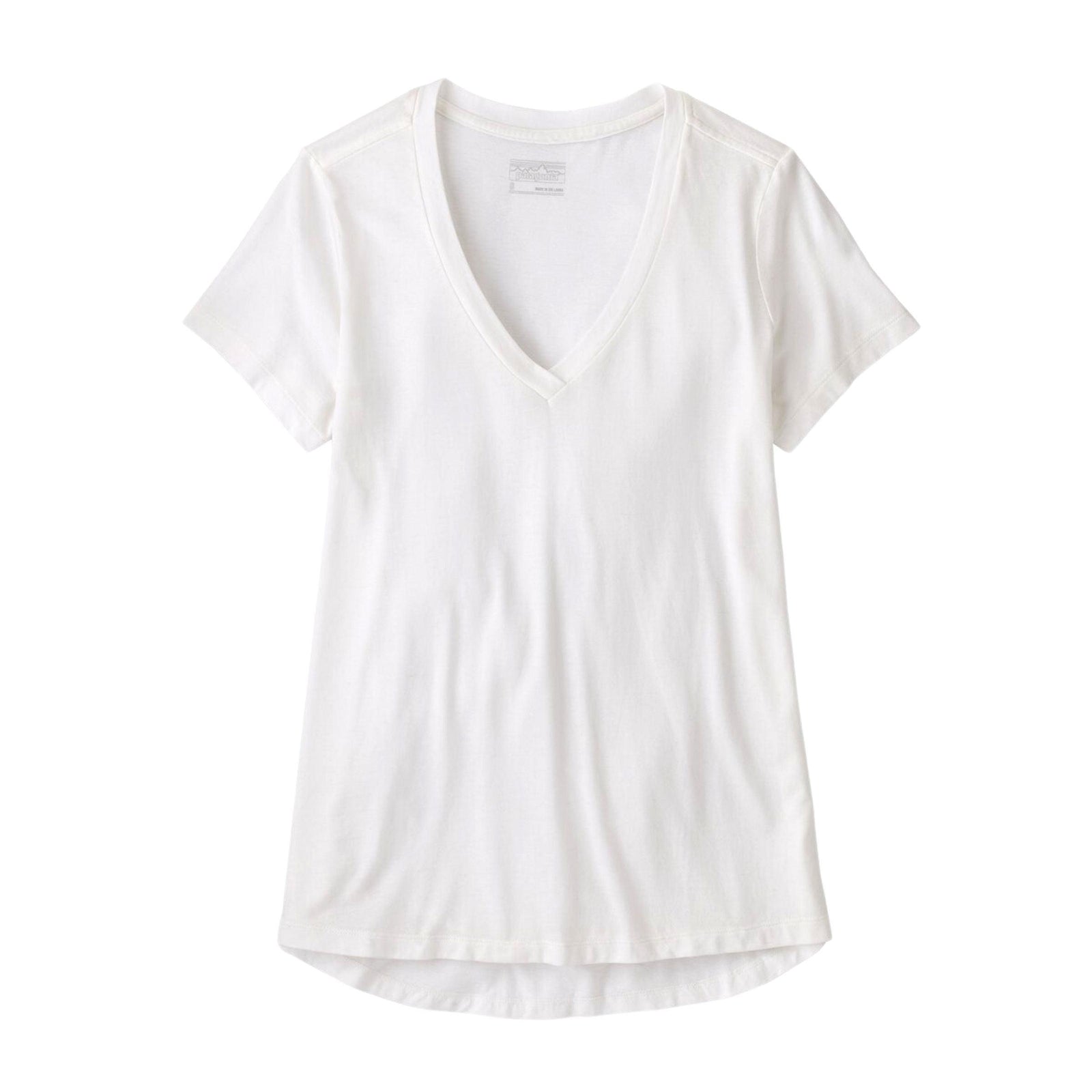 Patagonia | T-shirt Side Current Donna White - Fabbrica Ski Sises