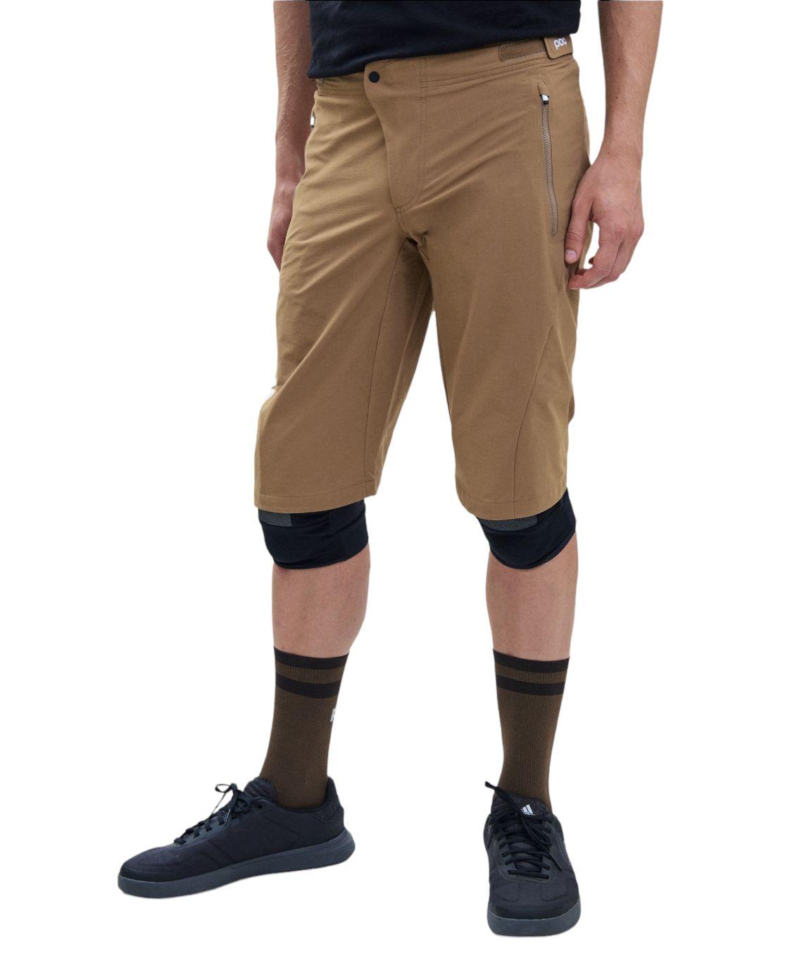 Poc | Pantaloncini Essential Enduro Uomo Jasper Brown - Fabbrica Ski Sises