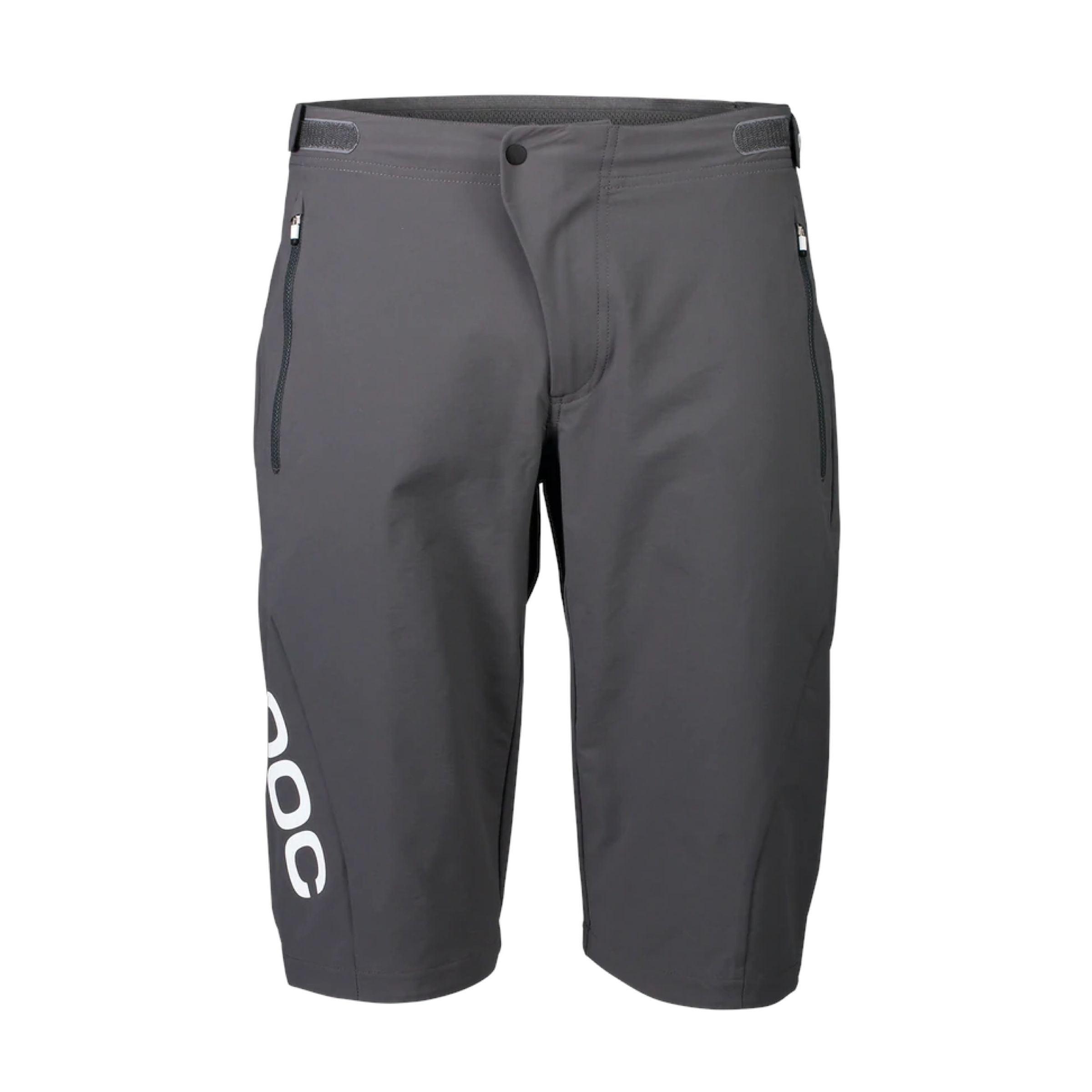 Poc | Pantaloncini Essential Enduro Uomo Sylvanite Grey - Fabbrica Ski Sises