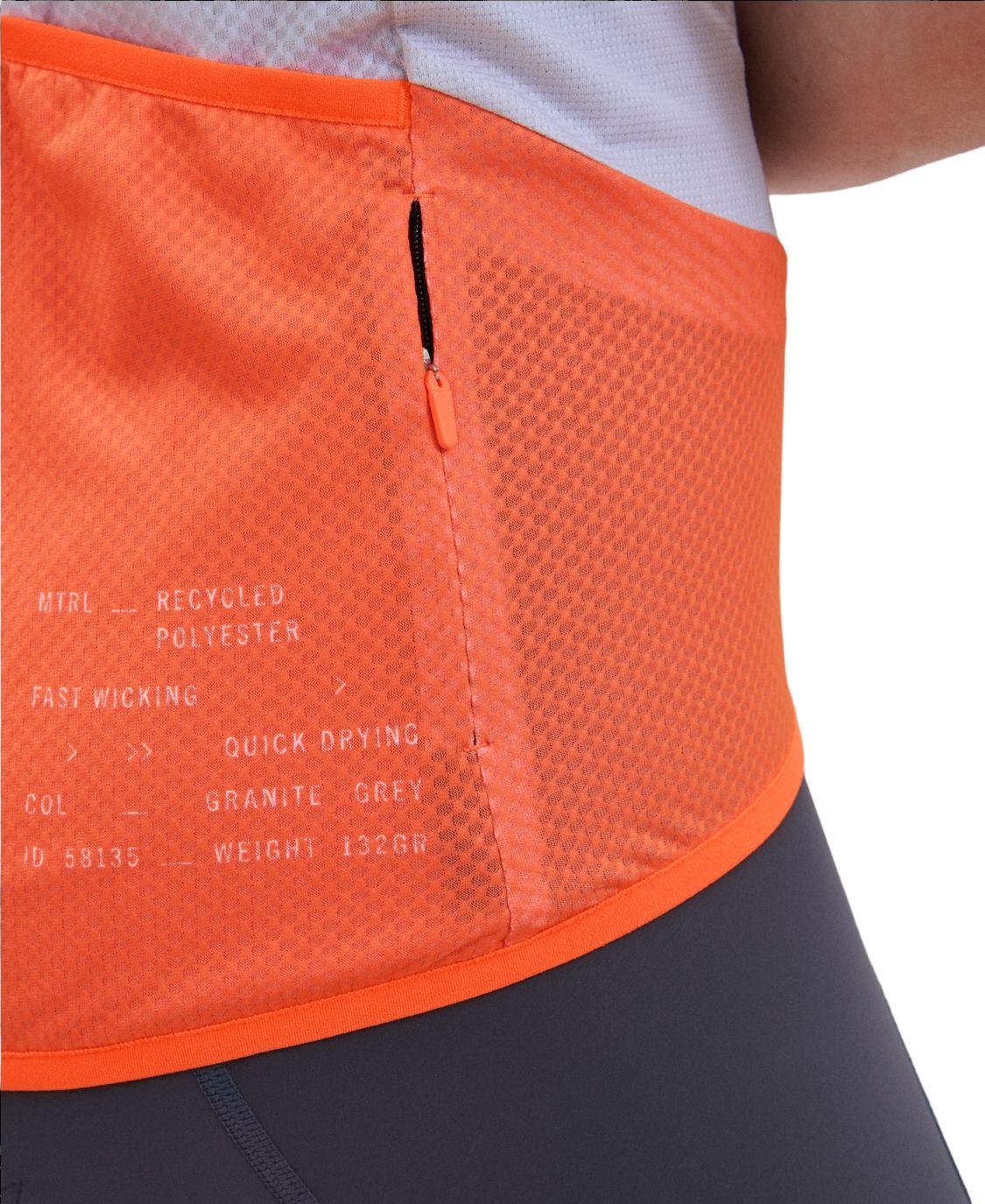 Poc | T-shirt Essential Road Logo Uomo Granite Grey/Zink Orange - Fabbrica Ski Sises
