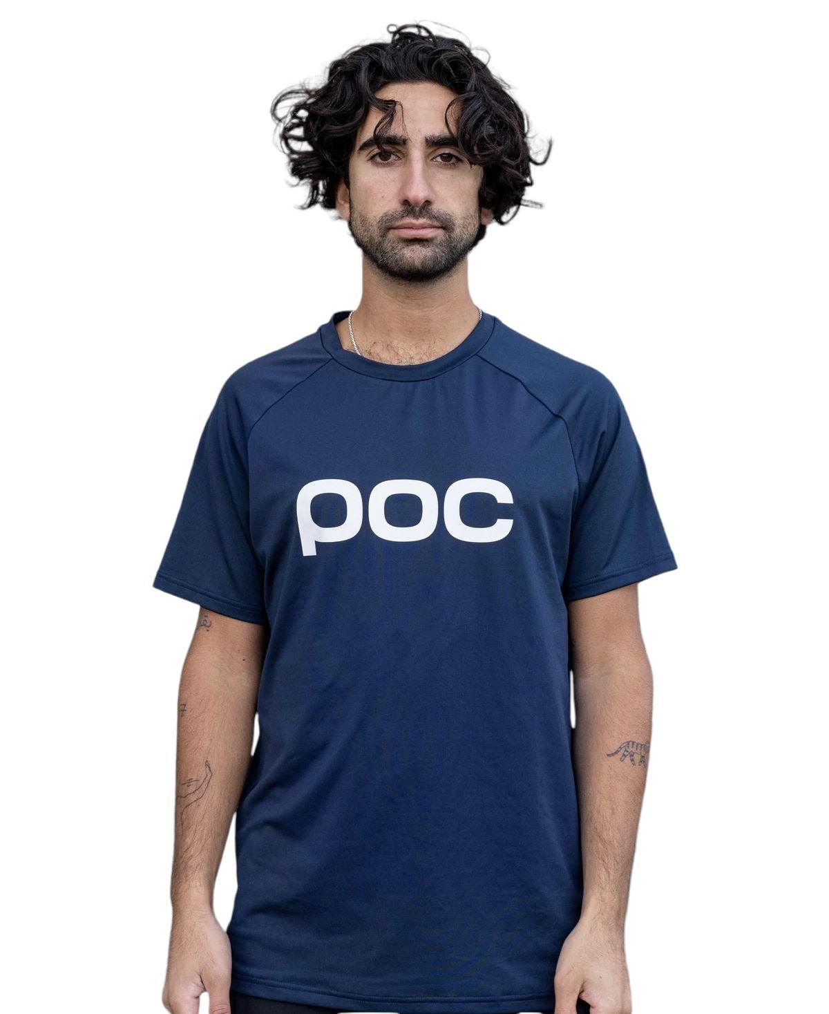 Poc | T-shirt Reform Enduro Uomo Turmaline Navy - Fabbrica Ski Sises