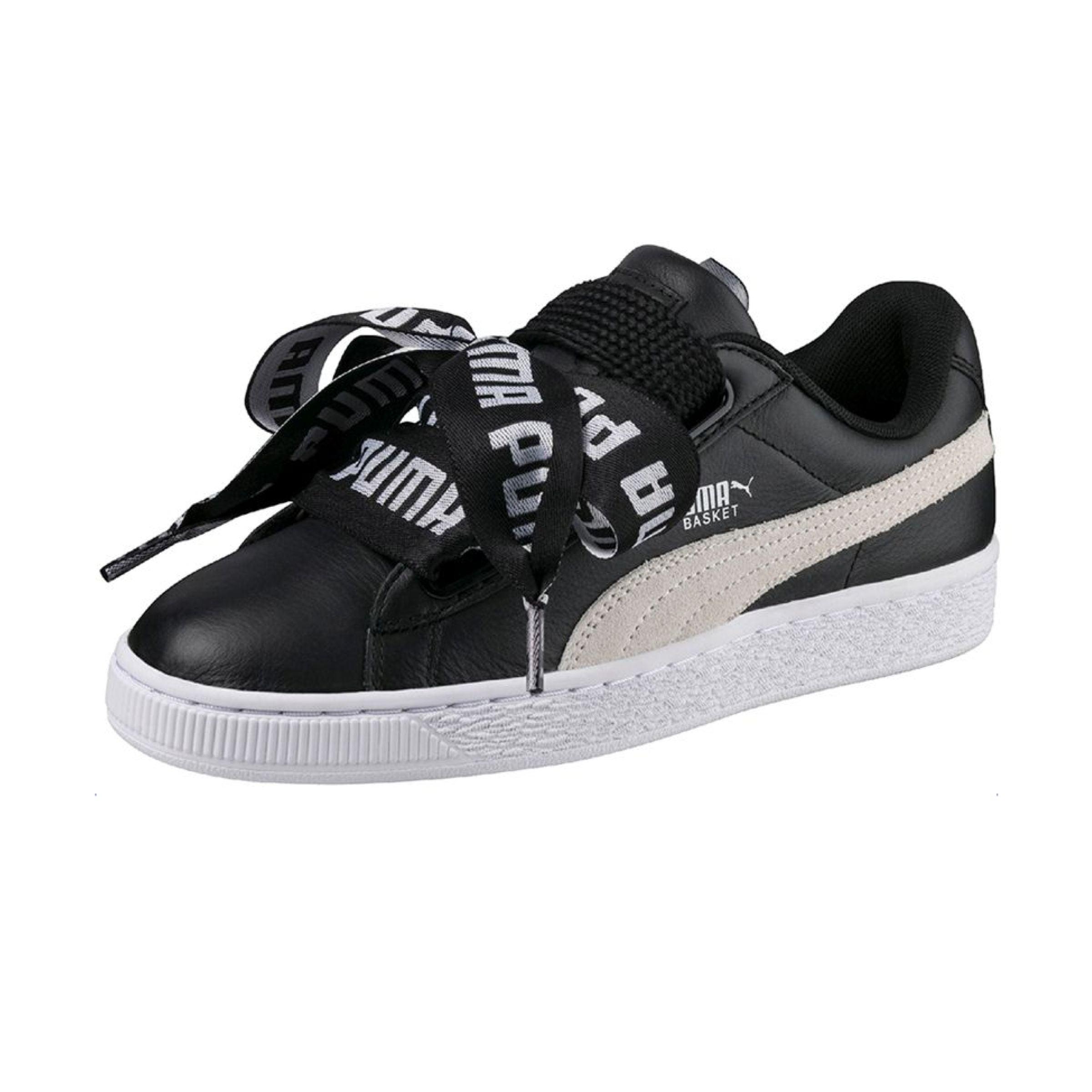 Puma | Scarpe Heart DE Donna Black/White - Fabbrica Ski Sises