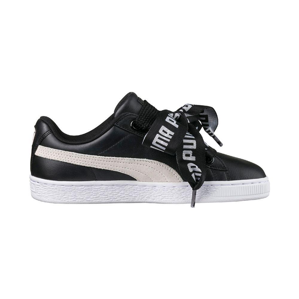 Puma | Scarpe Heart DE Donna Black/White - Fabbrica Ski Sises
