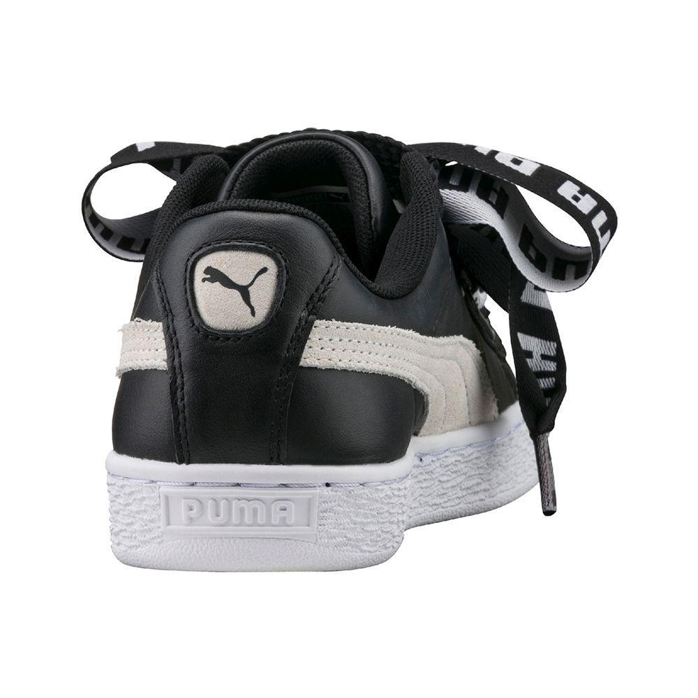Puma | Scarpe Heart DE Donna Black/White - Fabbrica Ski Sises