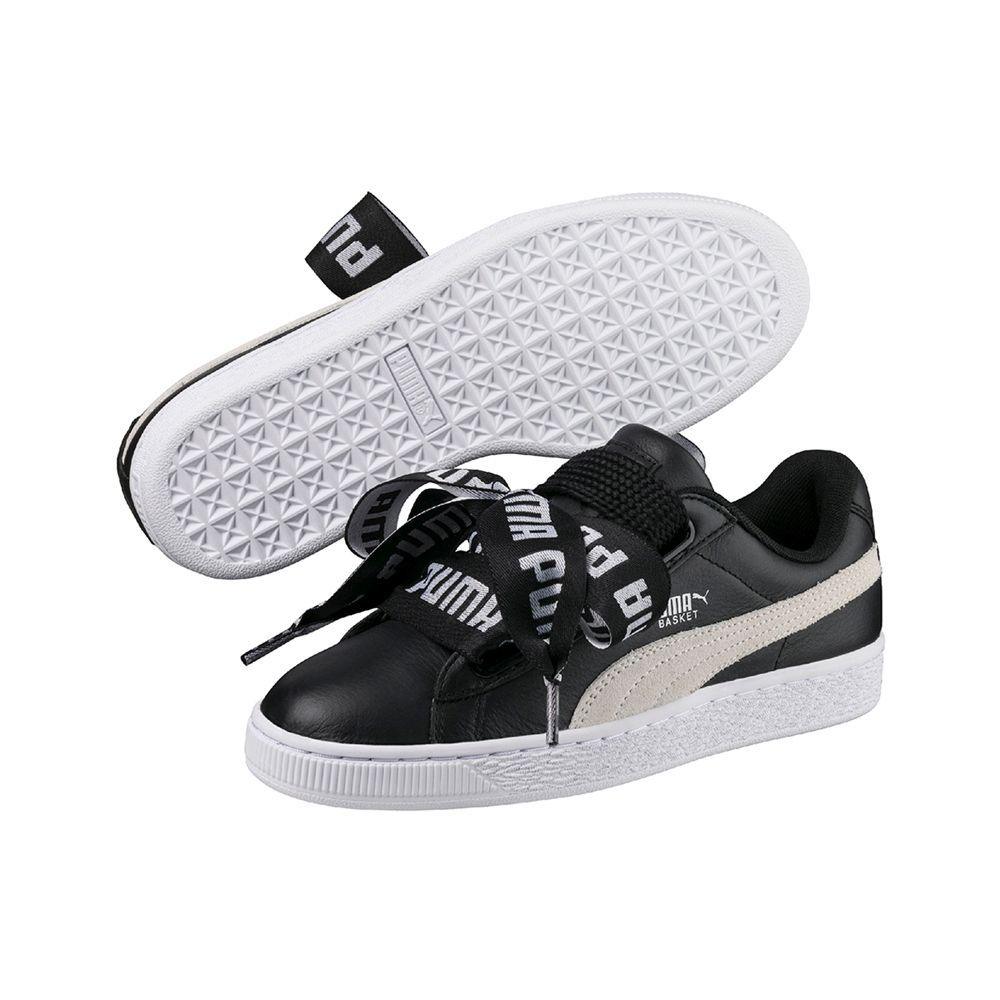 Puma | Scarpe Heart DE Donna Black/White - Fabbrica Ski Sises