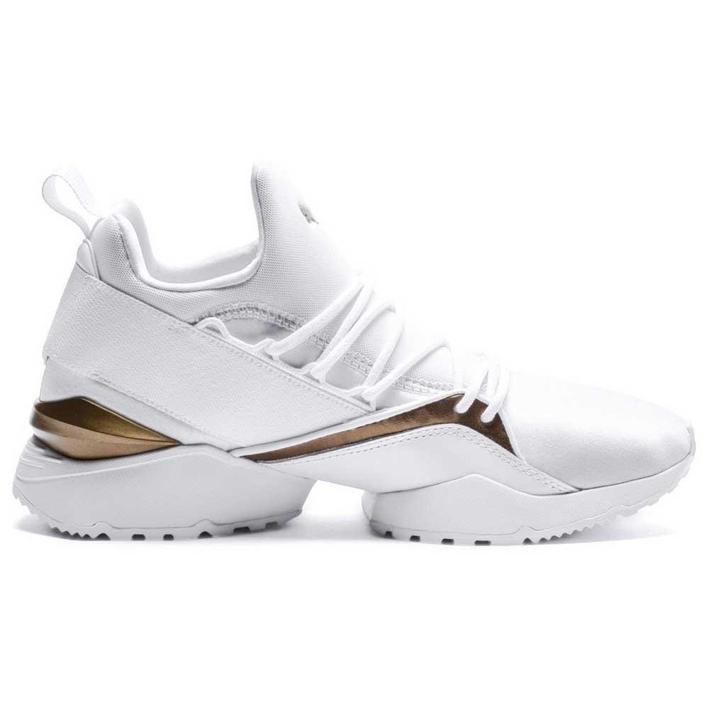 Puma | Scarpe Muse Maia Luxe Donna White - Fabbrica Ski Sises