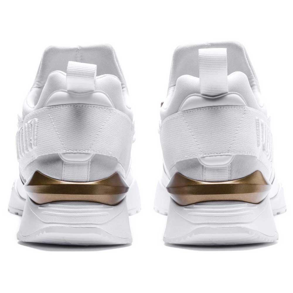 Puma | Scarpe Muse Maia Luxe Donna White - Fabbrica Ski Sises