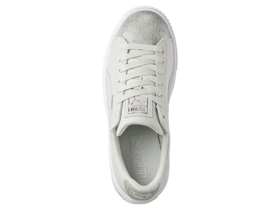 Puma | Scarpe Platform Canvas Donna Blue Flower/Silver - Fabbrica Ski Sises