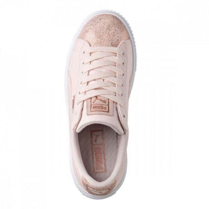 Puma | Scarpe Platform Canvas Donna Pearl/Rose Gold - Fabbrica Ski Sises