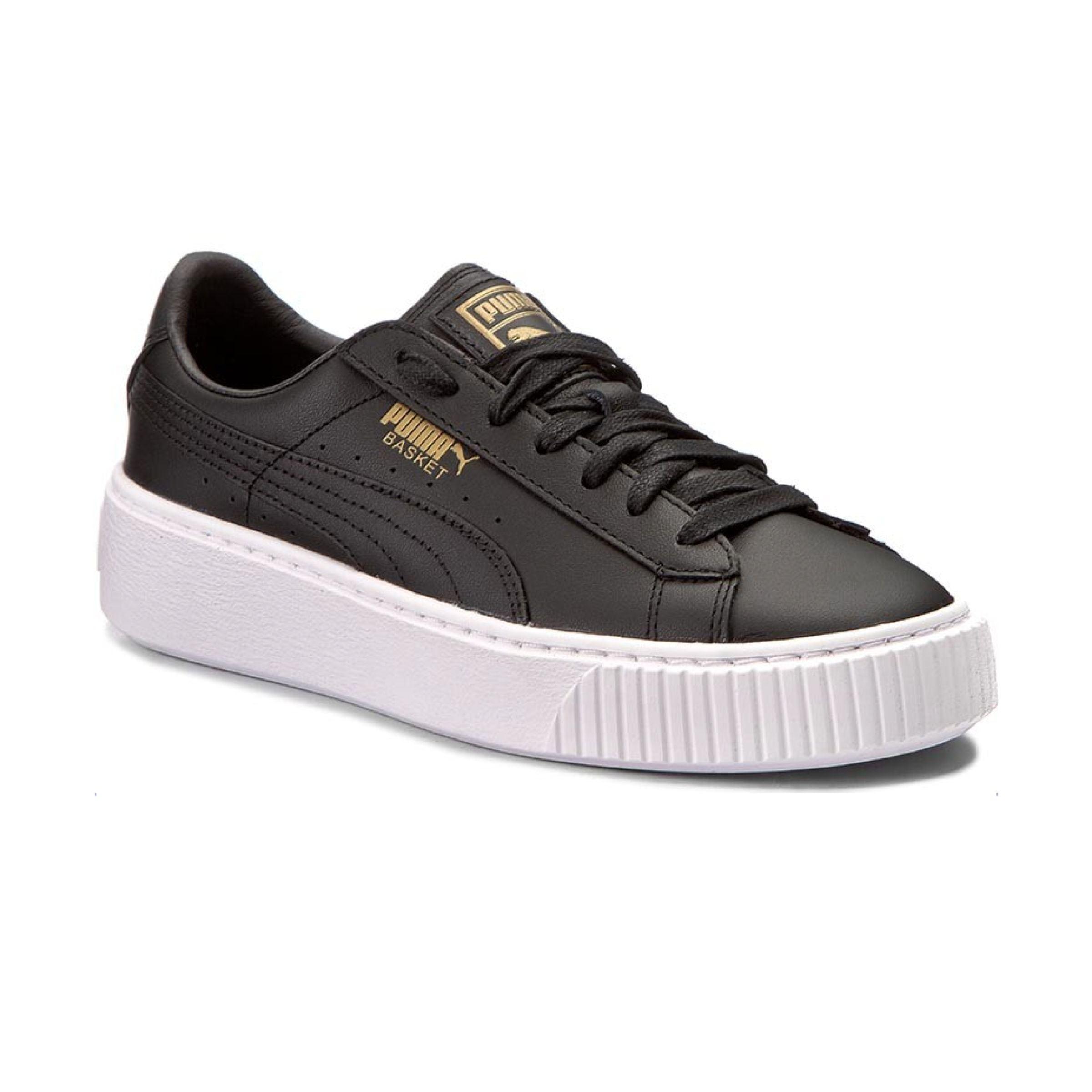 Puma | Scarpe Platform Core Donna Black/Gold - Fabbrica Ski Sises
