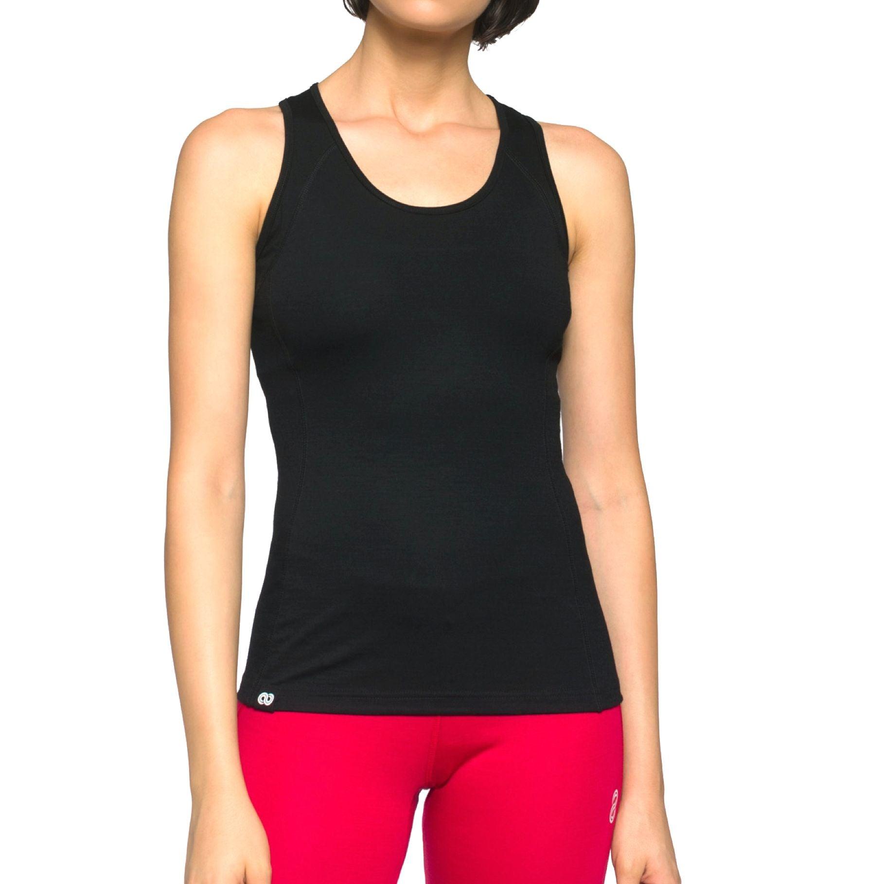 Rewoolution | Top Sunny Donna Nero - Fabbrica Ski Sises