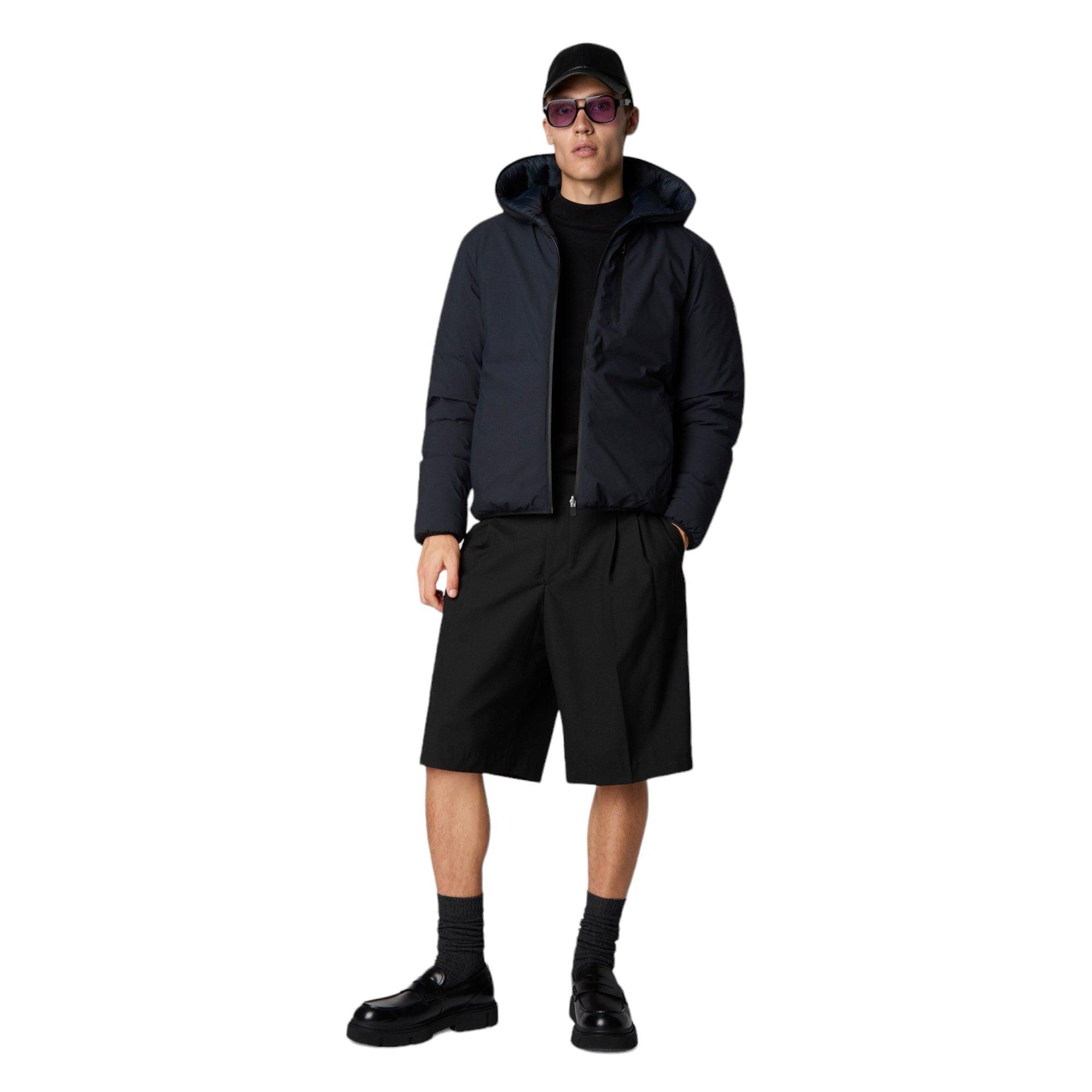 Save The Duck | Giacca Ezra Uomo Blue Black - Fabbrica Ski Sises