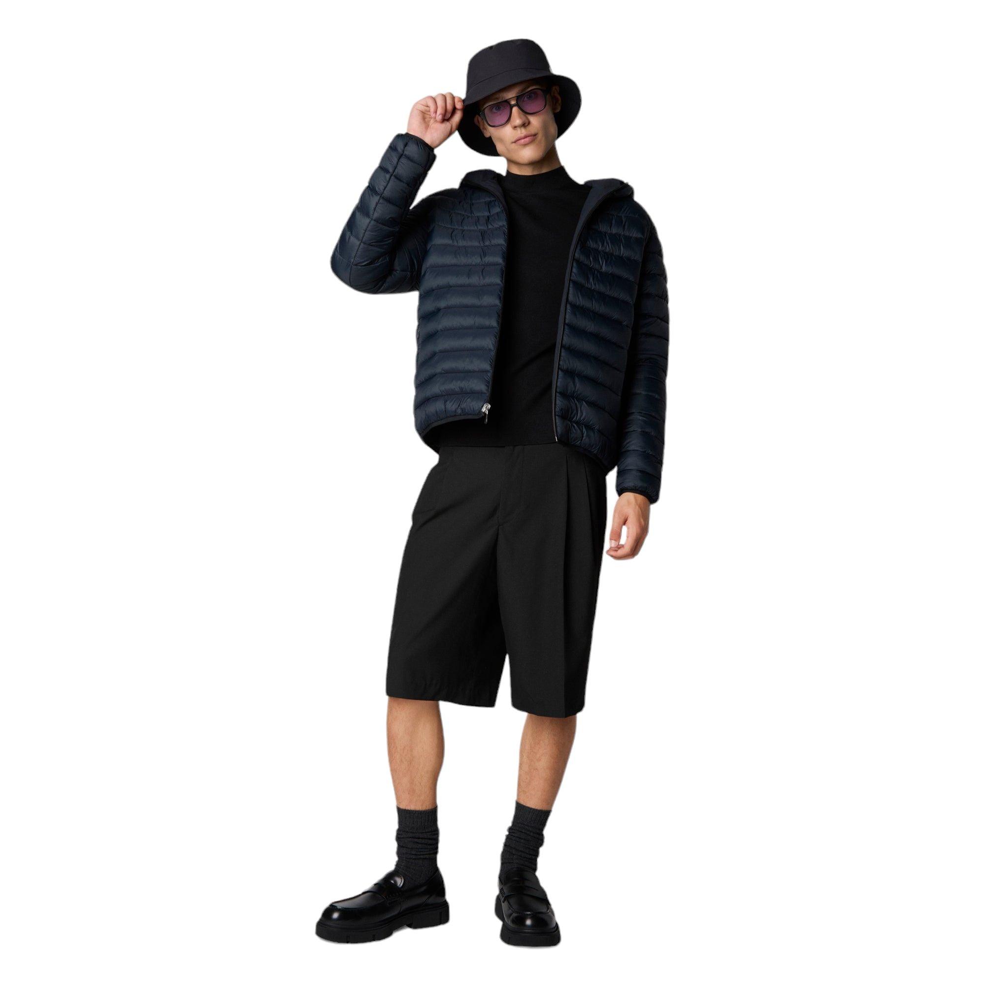 Save The Duck | Giacca Ezra Uomo Blue Black - Fabbrica Ski Sises