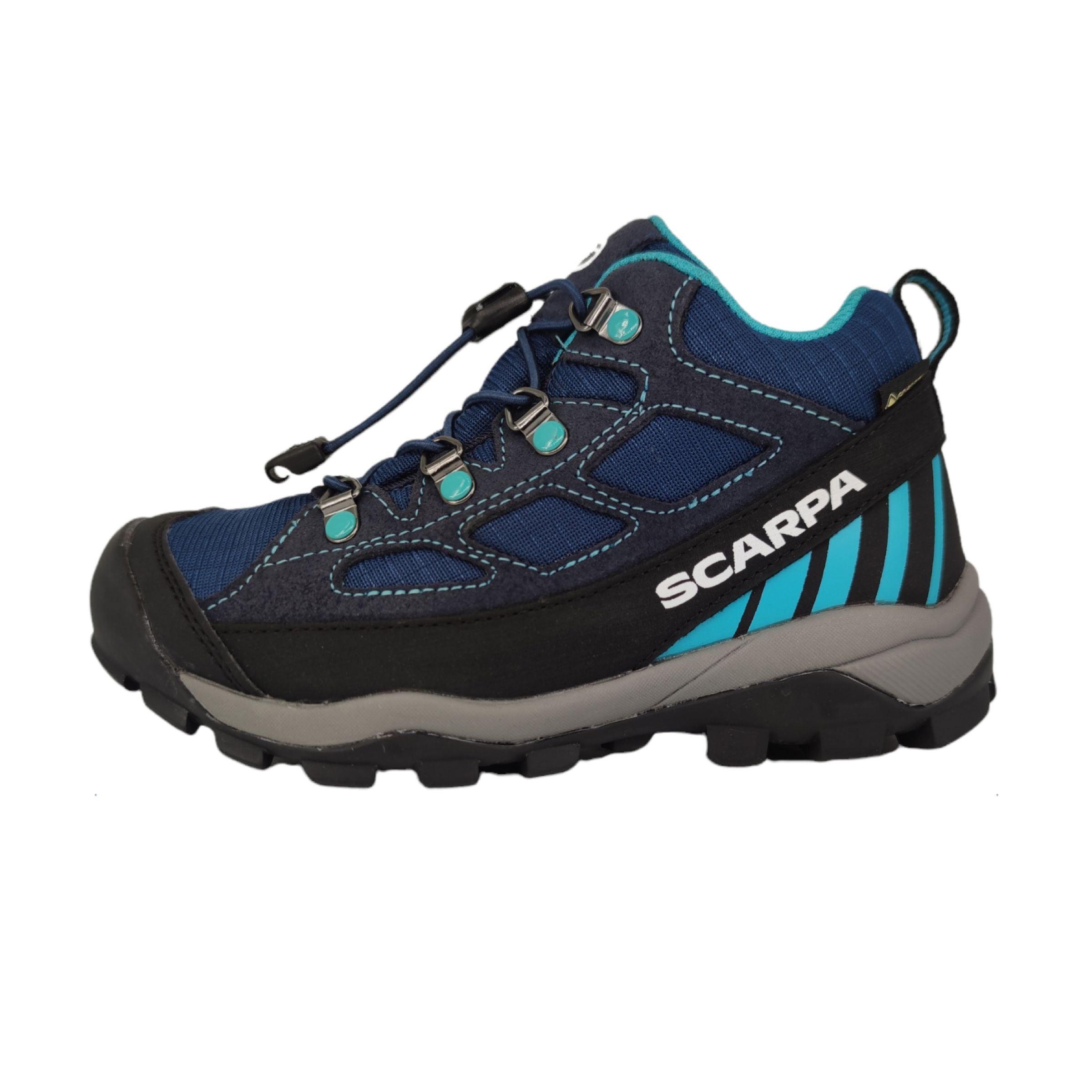 Scarpa | Scarpe Neutron MID S GTX Junior Oltremare/Turquoise - Fabbrica Ski Sises