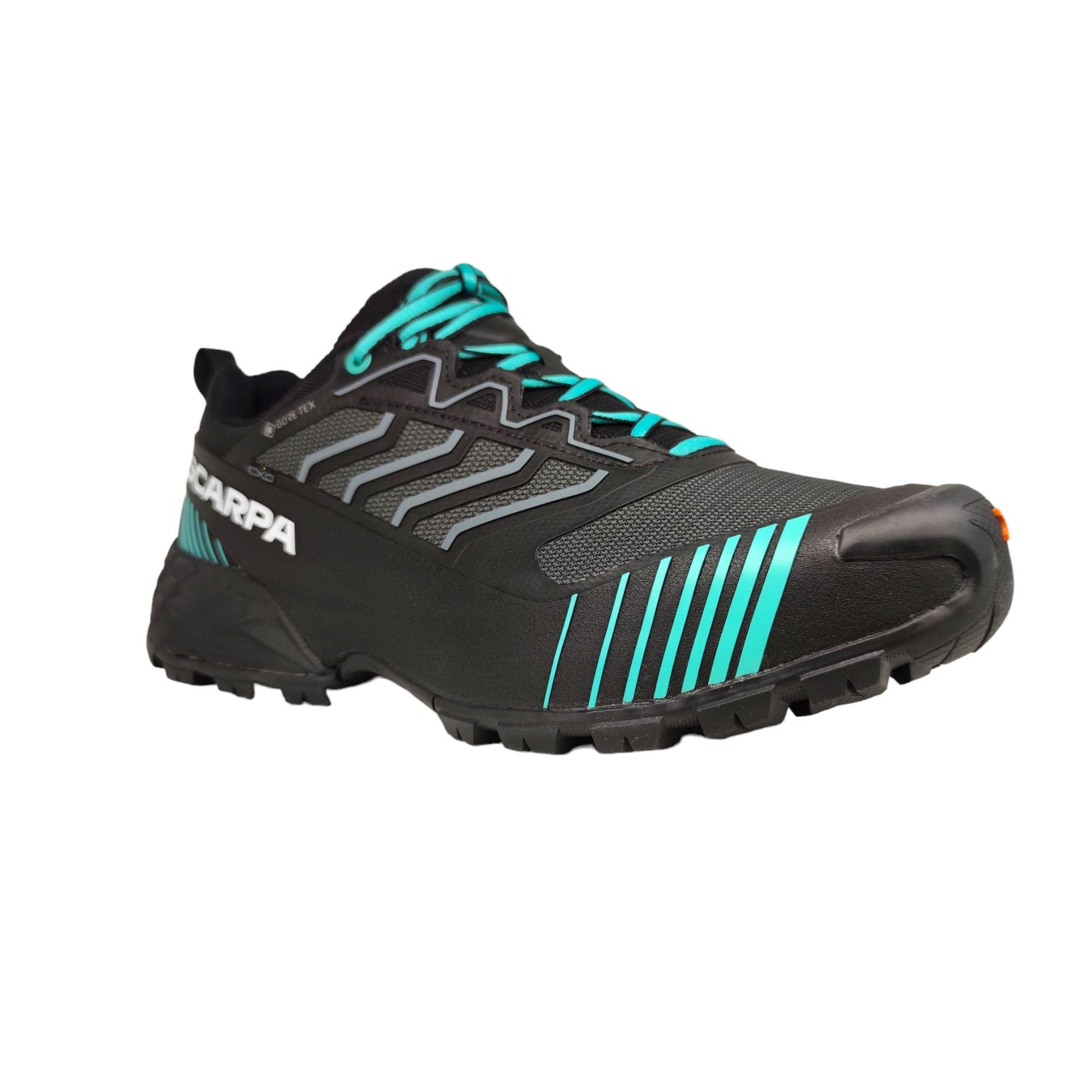 Scarpa | Scarpe Ribelle Run XT GTX Donna Anthracite/Turquoise - Fabbrica Ski Sises